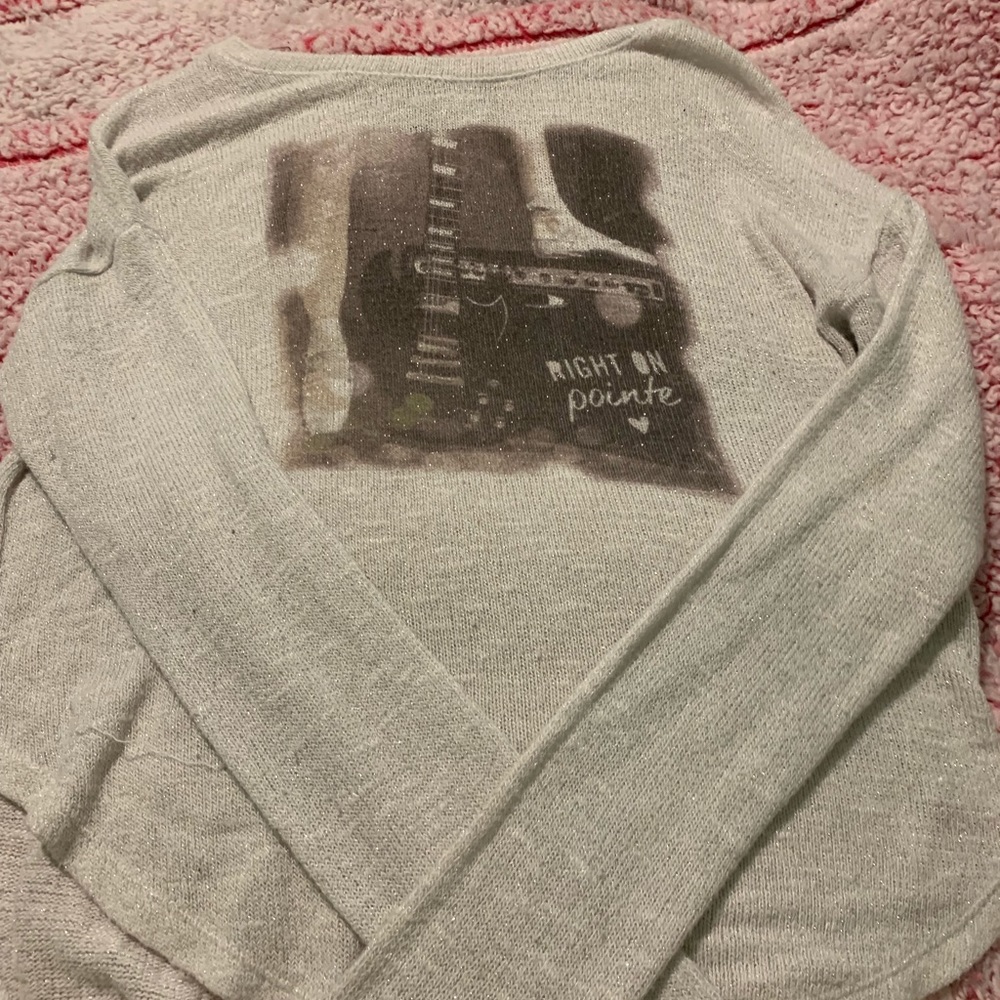 abercrombie kids “right on pointe” long sleeve